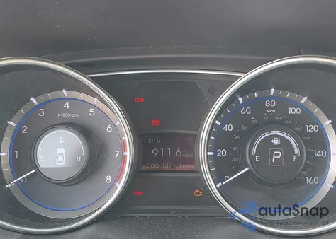 2011 Hyundai Sonata Gls z USA, uszkodzony, nr VIN 5NPEB4AC6BH069720